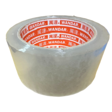 萬達牌 SGS認證 OPP透明膠帶 48mm*80Y 一箱裝, 含稅負發票, 120個