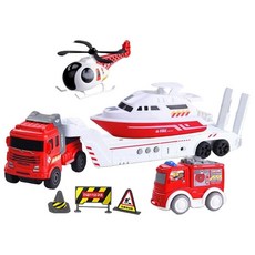 남아 구조놀이 역할완구 헬리콥터 배 구급대 모음 놀이교실 긴급출동 생일선물 육아템, 1개, 119 레스큐