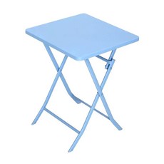 머스코 오브민 접이식 사각 테이블 18 NSK, 블루 55x55cm 정사각 테이블