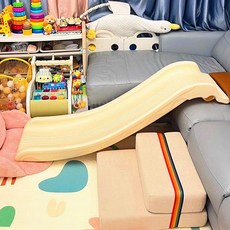 ZIPIA 야외 미끄럼틀 플라스틱 공원 슬라이드 유치원 실외 키즈 카페 주택, F. 흰색4.5kg슬라이드