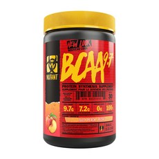 캐나다 BCAAs 아미노산 베스트셀러 Top, 1개, 9.뮤턴트 아미노산 퍼지피치 BCAA 348g
