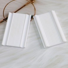 PIAOLGYI 폴리머 클레이 마이크로 비드 롤러 4mm 폴리머 클레이용 작은 4mm 마이크로 비드 롤러 툴(화이트), 2 mm