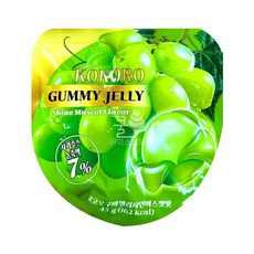 코코로 까먹는 과일맛 젤리 샤인머스캣맛 45g 1개