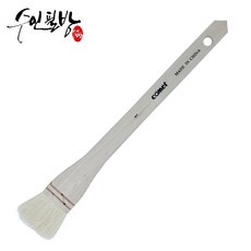 서예붓 민화 한국화 배접붓 바탕붓, 1개, 1호