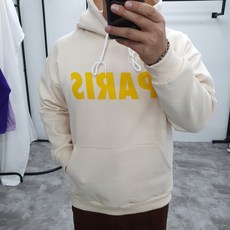 字母印花連帽T Paris