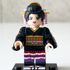 핸드브릭 팩토리 커스텀 미니브릭 피규어 원피스 해적 호환 블록호환, 048. 게이샤 로빈, 1개