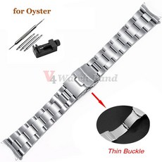 세이코 SKX007 SKX009 솔리드 스테인레스 스틸 시계 밴드 남성용 스포츠 스트랩 쥬빌리 곡선 엔드 팔찌 오이스터 20mm 22mm