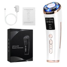 臉部美容儀 嫩膚導入按摩提拉, 一台, 白色