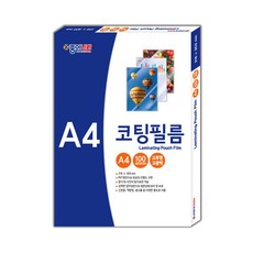 종이나라 코팅지 A4, 100개