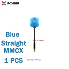 Foxeer FPV 레이싱 드론용 안테나 롤리팝 4 플러스 + 5.8G 2.6Dbi RHCP SMA UFL MMCX 옴니 LDS, 20 1PCS Blue MMCX S