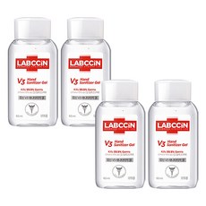 랩신 V3 새니타이저 겔 손소독제, 선택완료, 60ml, 4개