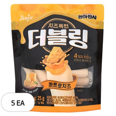 더블링 천하장사 콰트로치즈 소시지, 400g, 5개