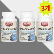 자로우 엘 테아닌 200mg 60캡슐 L Theanine 3개, 60정