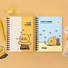 쌍문상회 카카오프렌즈 파츠 공부계획 자재 춘식이 플래너 스터디 부품 소모품 40872EA, 본상품