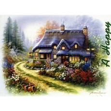 500피스 풍경화 직소퍼즐 행복한 집 CA5016 all+32300gE