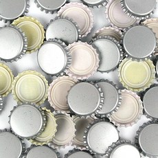 대용량 병뚜껑 은색 벌크 약3cm 약450개