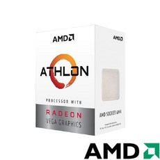 AMD Athlon 200GE 3.2GHz 雙核心 CPU 搭載 Radeon Vega 顯示晶片, AMD 200GE CPU