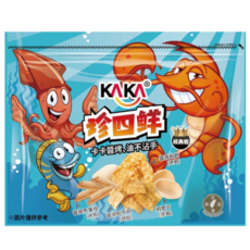KAKA 珍四鮮蝦餅 88g - 嚴選海鮮 非油炸 獨立包裝, 1個
