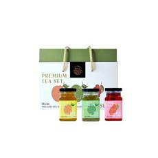 (무료배송) 제주담움 3종 스틱 선물세트 한오청 / 한라봉차 청귤차 오미자차 댕유자차 제주, (무료배송) 제주담움 프리미엄 차선물세트 한오청 / 한