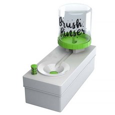 Kindmyzzoo 洗筆桶洗筆桶美術水彩畫筆清潔水桶, 綠色