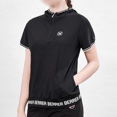 그레힙 여성 골프 후드 반집업 반팔 티셔츠 봄 여름 골프웨어