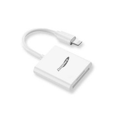 [애니포트]OTG리더기 8핀 카드리더기 블랙박스 핸드폰바로연결 ICR20, 상세페이지 참조, 상세페이지 참조, 1개