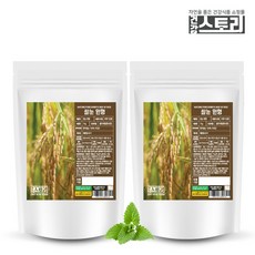 건강스토리 국내산 현미쌀눈 원형 1kg X 2개