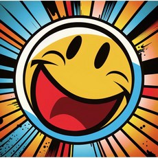 모노리스 힐링 스마일 패밀리 캔버스 팝아트 벽화 실내 그림 인테리어 홈 액자, 옵션2. 스마일 캔버스 B