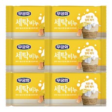 무궁화 세탁비누, 230g, 6개