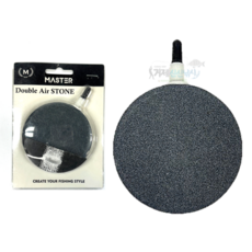 마스터피싱 더블 에어스톤 낚시 기포기 세라믹 스톤 돌 양면 낚시기포기, 1개