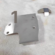 픽온 UDT RC카 YK4061 스케일 RC 오프로드 자동차 초저중량 방수, 1개, 하부 보호 갑옷 보드