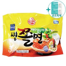 트레이더스 오뚜기 생쫄면 1130G (5인분) 아이스박스포장 + 더메이런손소독제, 1.13kg, 1개