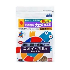 히카리 카메노에사 대형 거북이용 사료, 500g, 1개