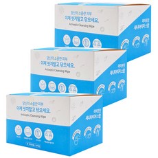 에프에이 새니타이저스왑 일회용 알콜소독티슈 대형, 30개입, 3개