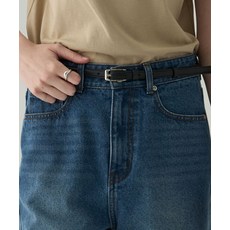 매장정품 DRAW FIT 드로우핏 DRAWFIT WOMEN 리네르 슬림 카우 레더 벨트 [BLACK LEATHER] DFWMAC5301BKLT 1888893