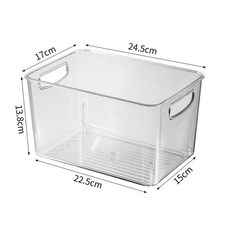 투명 냉장고 보관함 야채 정리함 주방 음식 보관용 용기, style B Medium