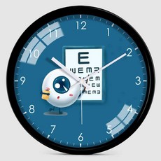 헬스장 벽시계 스포츠 아날로그시계 개성 프레임, 27. 12인치 R891 흰바늘 검정