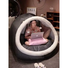 동굴 텐트 인테리어 제품 어린이 놀이터 유아 쿠션 놀이, 1개, 2. 핑크 극세사/쿨링 100x130x90