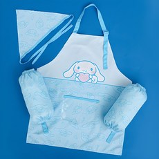 三麗鷗女童款大耳狗圍裙+袖套+頭巾組 PP134