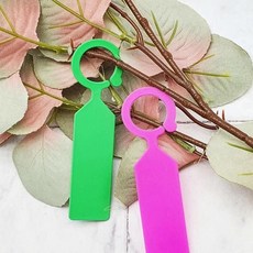 식집사 걸이 나무 이름표 20p 세트 화분이름표 이름표걸이 나무표지판 텃밭이름표, 없음