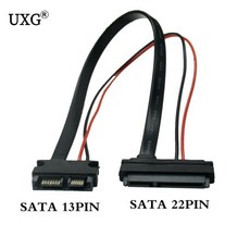 SATA 암 케이블 어댑터-SATAIII 슬림 라인 13 핀 수-22 6 인치 30cm, 01 0.3m, 01 0.3m
