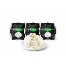이탈리아 브라타 치즈 125g 신선 치즈, 3개