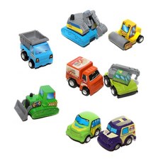 TOY7 미니슈슈꼬마자동차 미니카 작은자동차 꽝선물 꼬마자동차 자동차세트 판촉선물 가방자동차 미니버스, 1개