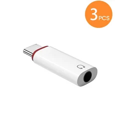 삼성 샤오미 레드미 화웨이 유선 헤드셋 변환기 OTG 이어폰 오디오 AUX 어댑터용 3.5mm 암컷에서 타입 C 수, 11 3pcs 3.5mm Type-C