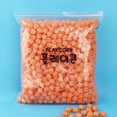플레이콘 꽃모양 만들기재료 리필 800p 세트, 주황, 1세트