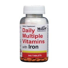 Mason Naturals 每日含鐵綜合維他命, 365顆, 1罐
