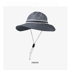 Youchen 여성 차외선 차단 와이드챙 썬캡 등산 골프 모자 아웃도어 모자 통기성 햇빛가리개, 그레이