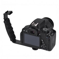 LED 그립 연장 L 브라켓 DSLR 홀더 마운트 핫슈