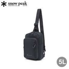 Snow Peak 專業輕量斜背包, 炭海軍藍