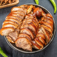 오향담은 무뼈 순살 족발 300g x5팩 총1.5kg 앞다리살100% 족발 간편야식 혼술안주 캠핑 밀키트, 5개